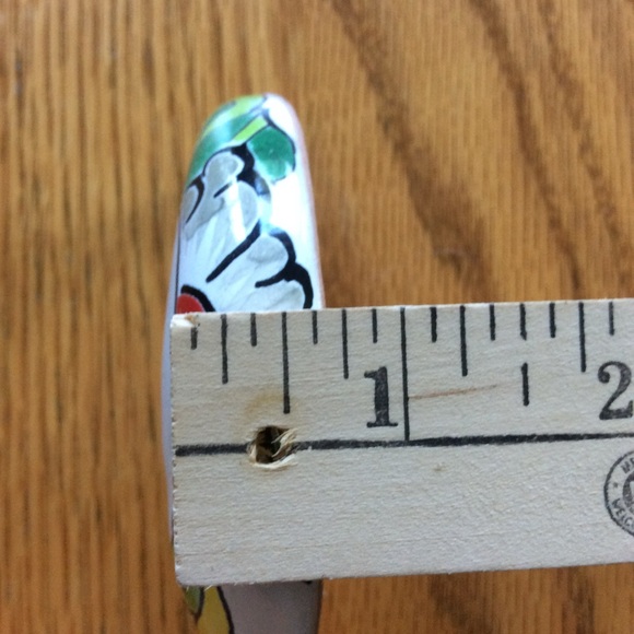 Talavera Mexican Moon: Pottery Hanging 🌙 - Picture 12 of 13